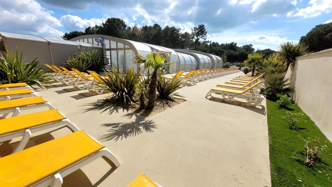 圣让-德蒙Belles Vacances En Bord De Mer Dans Camping 4 Etoiles别墅 外观 照片